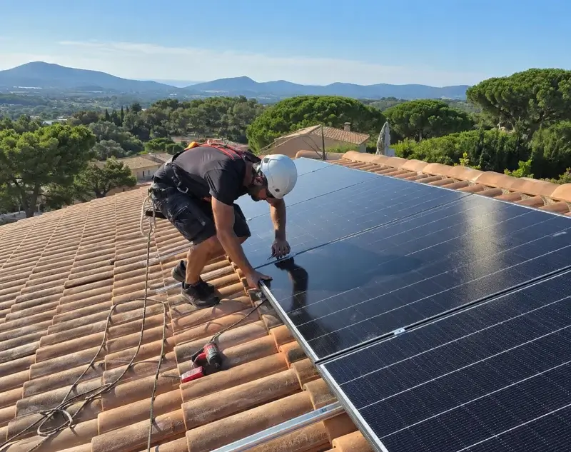 Installateur panneaux solaires Gueltas — pose photovoltaïque sur toiture