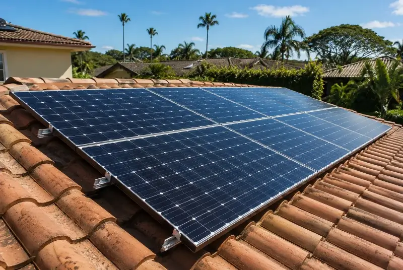Installation de panneaux solaires à Gueltas